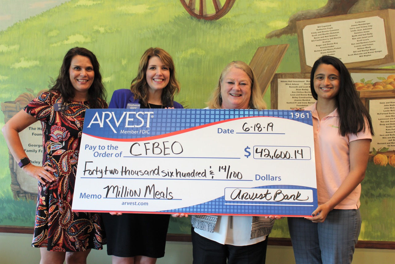 Arvest Bank concludes Million Meals campaign